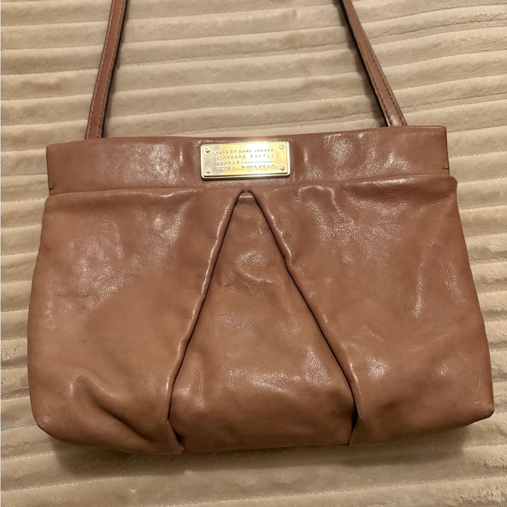 Marc By Marc Jacobs Rose Leather Crossbody Bag